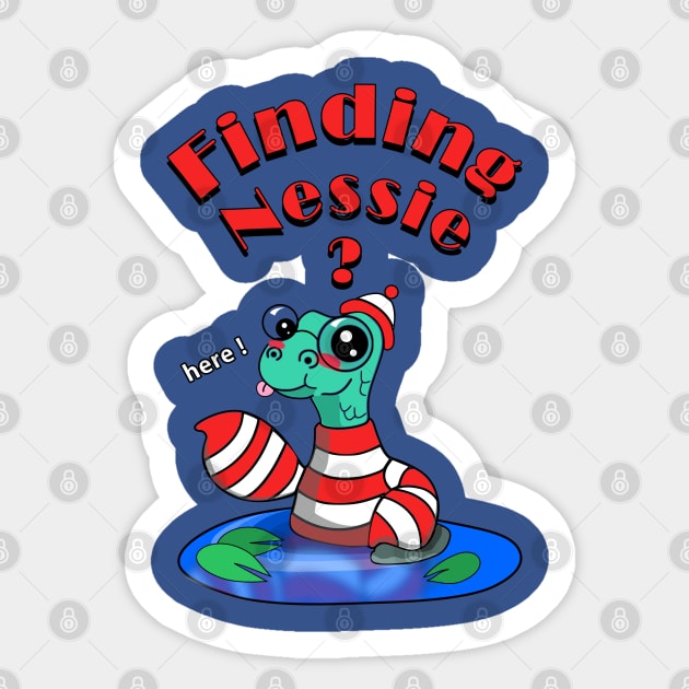 Will You find it ? Sticker by ArtbyMike